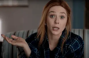 Elizabeth Olsen in WandaVision (Disney+)
