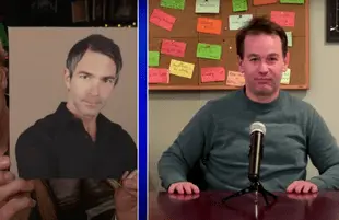 Jordan Schlansky and Mike Birbiglia on Conan (TBS)