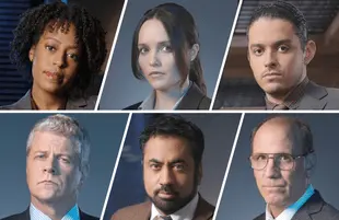 The cast of Clarice on CBS.