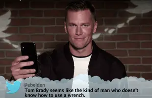 Tom Brady on Jimmy Kimmel Live! (ABC)