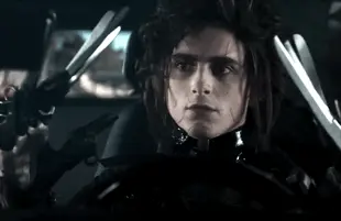 Timothee Chalamet as Edgar Scissorhands