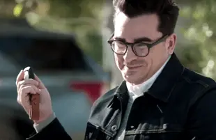 Dan Levy in Super Bowl LV M&Ms Commercial