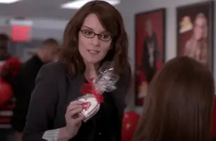 Tina Fey on 30 Rock (NBC)