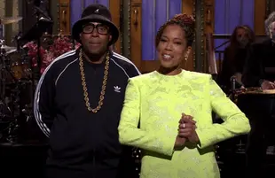 Kenan Thompson and Regina King on Saturday Night Live (NBC)