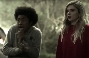 Quincy Fouse and Jenna Boyd on Legacies (CW)