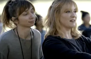 Lauren Lapkus and Christina Hendricks in Good Girls (NBC)