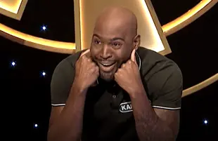 Karamo Brown on Celebrity Wheel of Fortune (ABC)