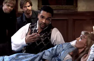 Pete Davidson, Mikey Day, Regé-Jean Page, Chloe Fineman on Saturday Night Live (NBC)