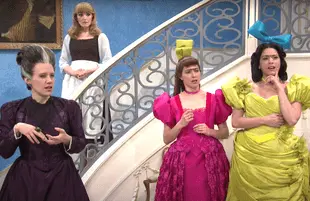 Kate McKinnon, Chloe Fineman, Melissa Villasenor, Cecily Strong on Saturday Night Live (NBC)
