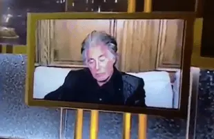 Al Pacino at The Golden Globe Awards (NBC)