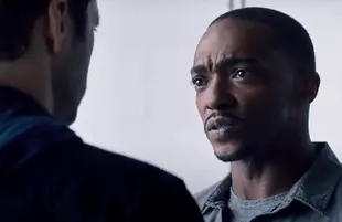 Anthony Mackie in The Falcon and the Winter Soldier (Disney+)