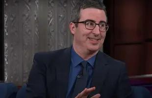 John Oliver on The Late Show with Stephen Colbert (CBS)