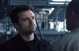 Sebastian Stan in The Falcon and the Winter Soldier (Disney+)