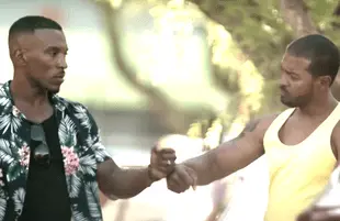 Ashley Walters and Noel Clarke in Bulletproof (CW)