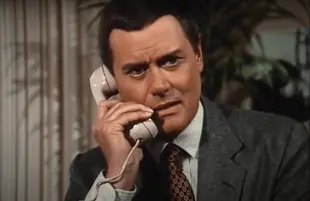 Larry Hagman as J.R. Ewing on Dallas> (CBS)