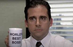 Steve Carell in The Office (Peacock)