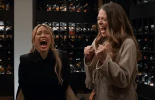 Hilary Duff and Sutton Foster in Younger (Paramount+)