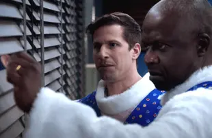 Andy Samberg and Andre Braugher in Brooklyn Nine-Nine (NBC)