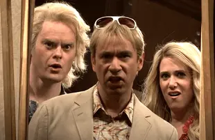 Bill Hader, Fred Armisen, Kristen Wiig on Saturday Night Live (NBC)