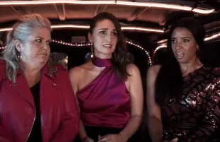 Paula Pell, Sara Bareilles, Renée Elise Goldsberry in Girls5eva (Peacock)