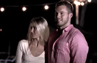 Heather Martin and Colton Underwood on The Bachelor (ABC)