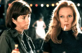 Dana Delany and Marg Helgenberger in China Beach (ABC)