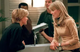 Ellen DeGeneres and Laura Dern on Ellen (ABC)