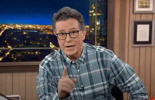 Stephen Colbert doing what he does best: roasting Republicans (Photo: CBS)