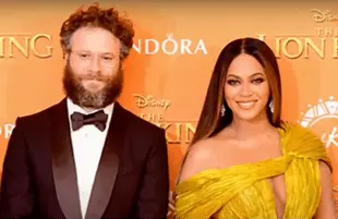 Seth Rogen and Beyoncé in better times (Photo: Daily Pop)