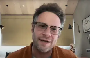 Seth Rogen describes his "not-a-feud" with Ted Cruz on The Late Show (Photo: CBS)