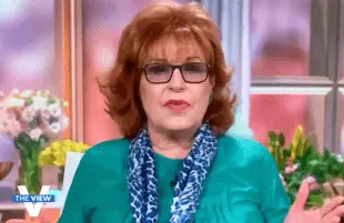 Please, stop touching Joy Behar. (Photo: ABC)