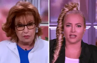 Joy and Meghan gave viewers whiplash Thursday on The View (Photo: ABC)