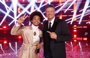 And the winner is... Team Blake! (Photo: NBC)