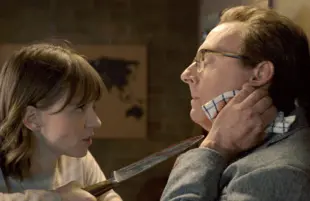 Kristen (Katja Herbers) goes there with Leland (Michael Emerson). (Photo: CBS)