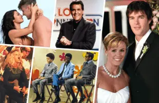 Too Hot to Handle, Love Connection, The Bachelorette and Singled Out all trace their roots back to The Dating Game. (Photos: Netflix, Telepictures, ABC and MTV)