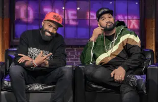 Desus Nice and The Kid Mero in Desus & Mero. (Photo: Greg Endries/SHOWTIME)
