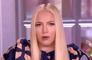 Meghan McCain opined on her favorite topic — "the left" — today on The View. (Photo: ABC)