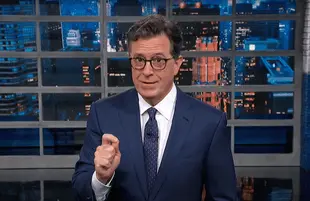 Stephen Colbert on The Late Show (Photo: CBS)