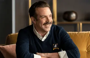 Jason Sudeikis is back as the eternally optimistic Coach Lasso. (Photo: Apple TV+)