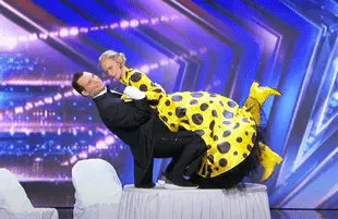 America's Got Talent creepy doll dance (Photo: NBC)