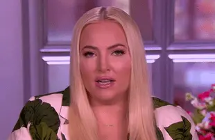 Meghan McCain had quite an eventful morning on The View. (Photo: ABC)