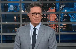 Stephen Colbert on The Late Show (Photo: CBS)