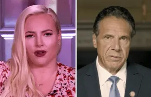 Meghan McCain joined her co-hosts in calling for Gov. Andrew Cuomo's resignation in the wake of his sexual harassment scandal. (Photos: ABC)