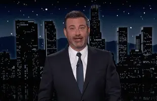 After three months without Trump monologues, Kimmel's had quite a lot to say this week. (Photo: ABC)