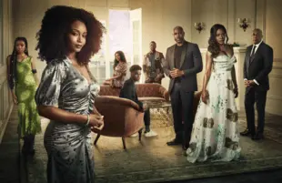 Alana Bright, Yaya DaCosta, Rhyon Nicole Brown, Kyle Bary, Lance Gross, Morris Chestnut, Nadine Ellis and Joe Morton in Our Kind of People (Photo: Robert Ascroft/FOX)