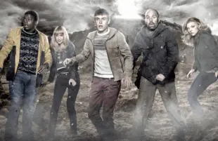 Daniel Kaluuya, Lily Loveless, Iain DeCaestecker, Johnny Harris, and Natalie Dormer in The Fades (Photo: BBC)