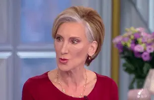 Former GOP presidential candidate Carly Fiorina brought a much-needed sense of calm to The View this morning. (Photo: ABC)