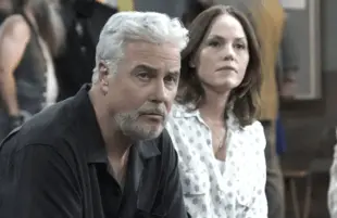 William Petersen and Jorja Fox are back in CSI: Vegas (Photo: Sonja Flemming/CBS 2021)