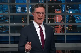 Stephen Colbert on The Late Show (Photo: CBS)