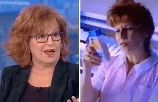 Joy Behar relived her glory days as a TUMS commercial actress this morning on The View. (Photo: ABC)